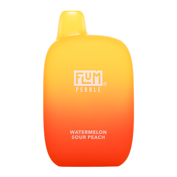 Flum Pebble Disposable | 6000 Puffs | 14mL | Watermelon Sour Peach