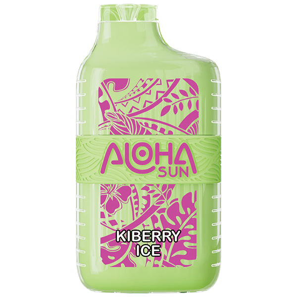 Aloha Sun TFN Disposable | 7000 Puffs | 15mL | 50mg | Kiberry Ice