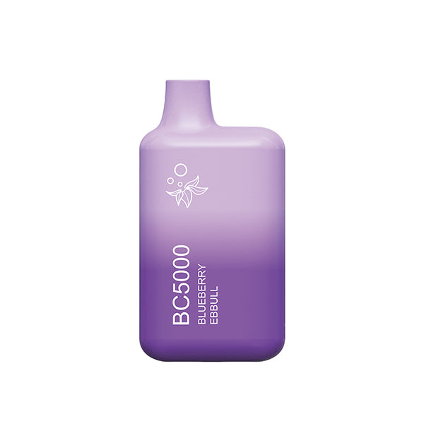 BC5000 (Non Branded EBDESIGN / Branded EBCREATE) Disposable | 5000 Puffs | 9.5mL | 0% Blueberry Ebbull