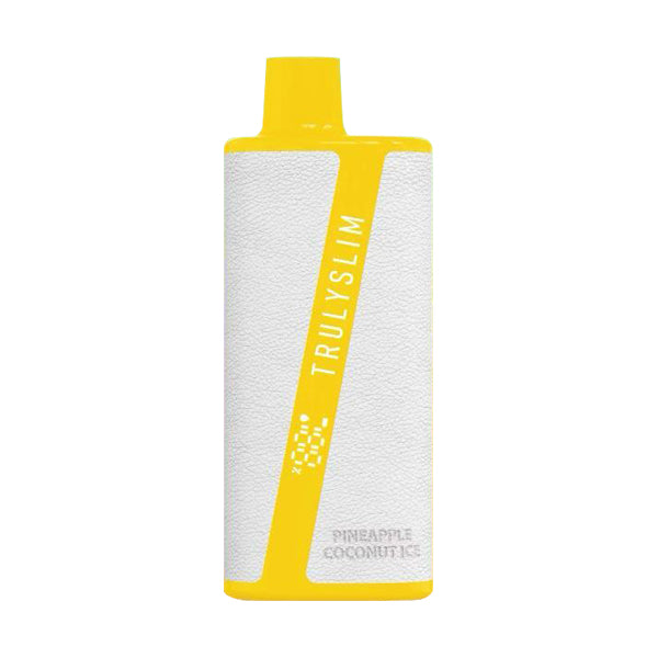 Truly Slim Disposable | 8000 Puffs | 18mL | 5% | Pineapple Coconut Ice