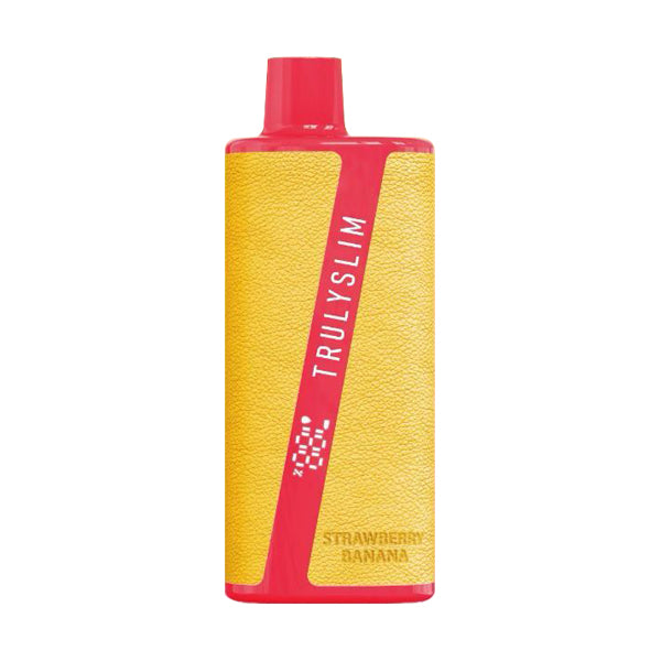 Truly Slim Disposable | 8000 Puffs | 18mL | 5% | Strawberry Banana