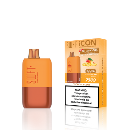 SWFT Icon Disposable | 7500 Puffs | 17mL |  Tropical Blend with Packaging