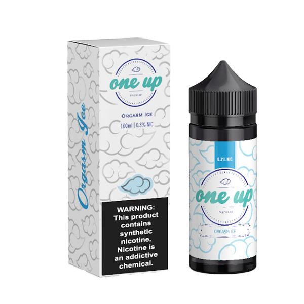 One Up TFN E-Liquid | 100mL | Freebase | Orgasm Ice With Packaging