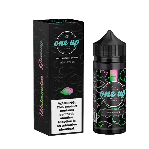One Up TFN E-Liquid | 100mL | Freebase | Watermelon Gummy With Packaging