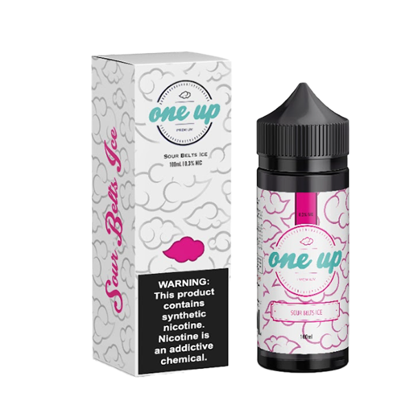 One Up TFN E-Liquid | 100mL | Freebase | Sour Belts Ice With Packaging