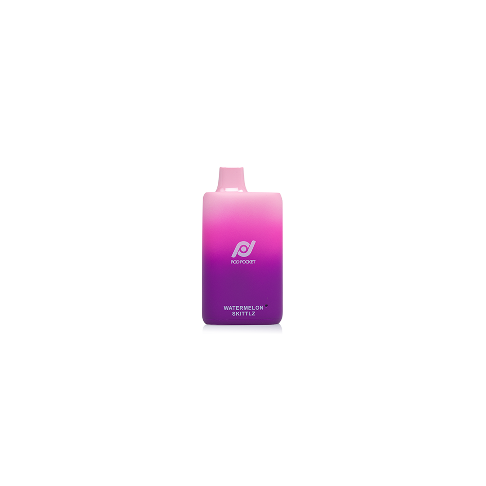 Pod Pocket Disposable | 7500 Puffs | 14mL | 50mg | Watermelon Skittlz