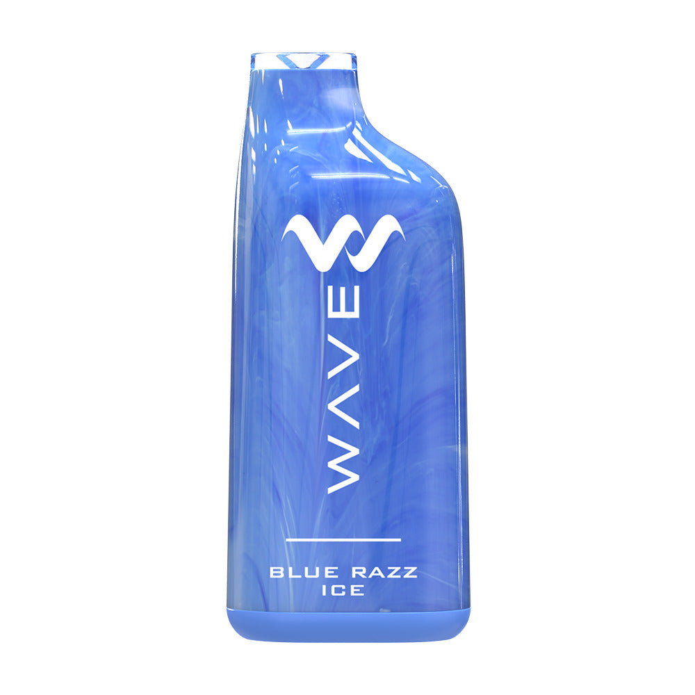 Wave Nicotine Disposable | 8000 Puff | 18mL | 50mg | Blue Razz Ice