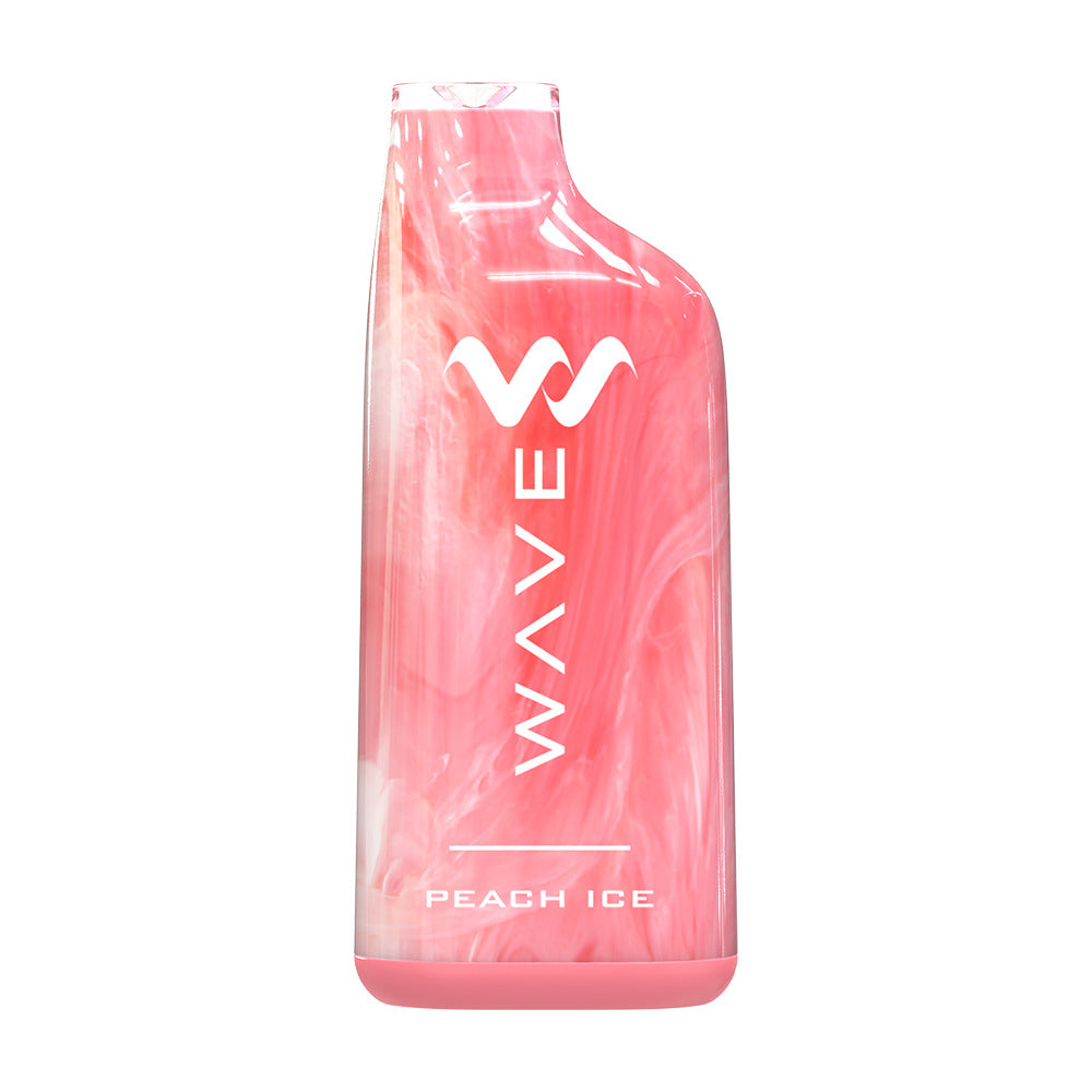 Wave Nicotine Disposable | 8000 Puff | 18mL | 50mg | Peach Ice