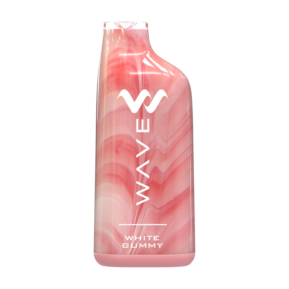 Wave Nicotine Disposable | 8000 Puff | 18mL | 50mg | White Gummy