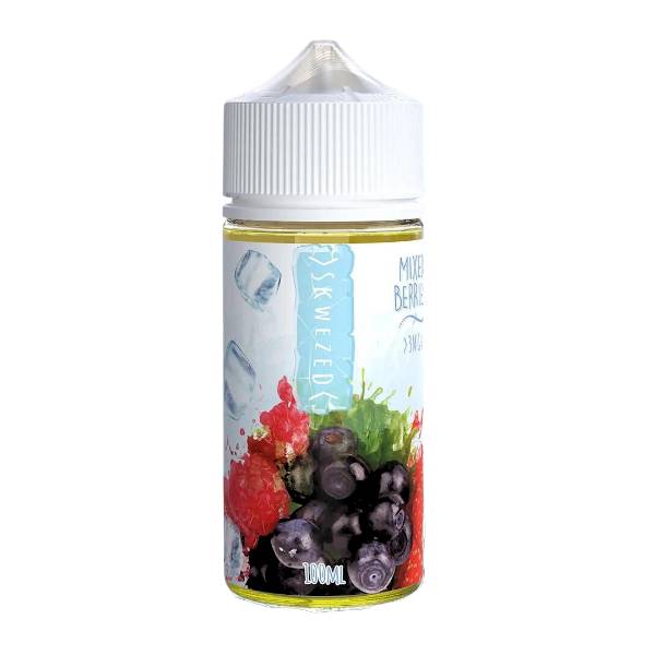 Frozen Blended Burst (Mixed Berries Iced) by Skwezed Series 100mL bottle