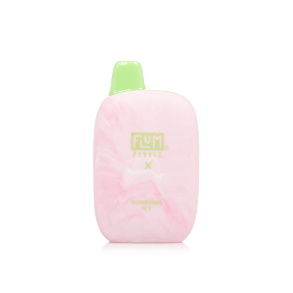 Flum Pebble Disposable | 6000 Puffs | 14mL | Sunshine Icy
