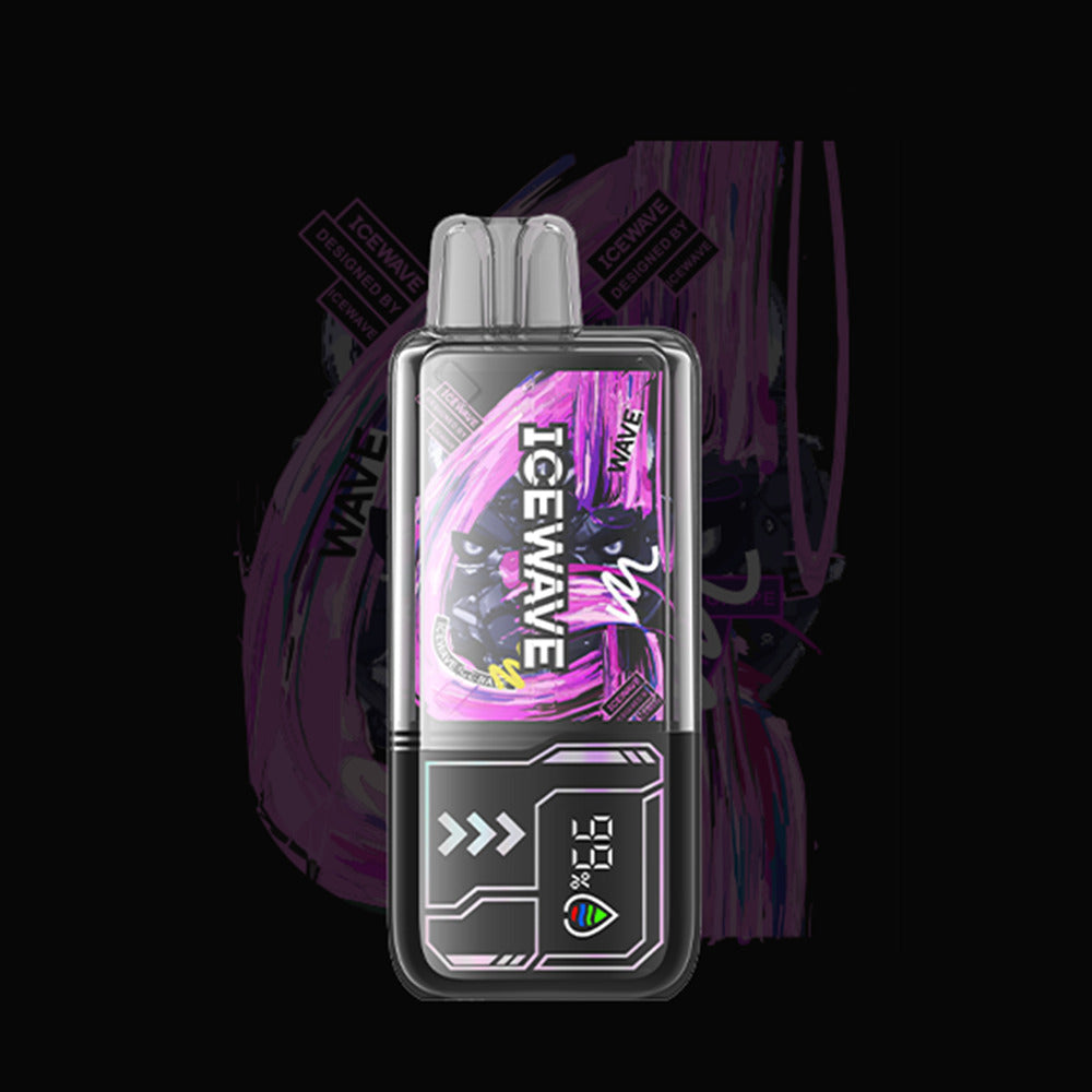 ICEWAVE Disposable X8500 Puffs | 18mL | 50mg | Sakura Grape