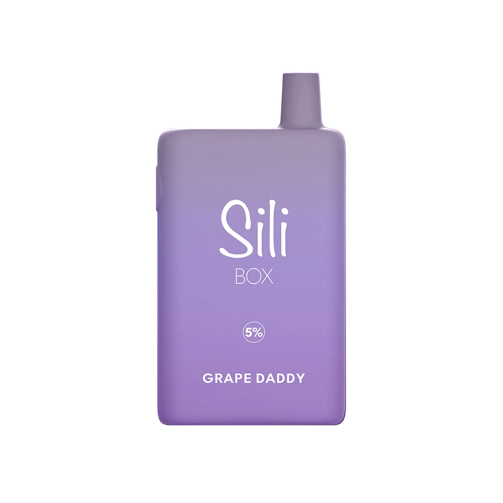 Sili Box Disposable | 6000 Puffs | 16mL | Grape Daddy