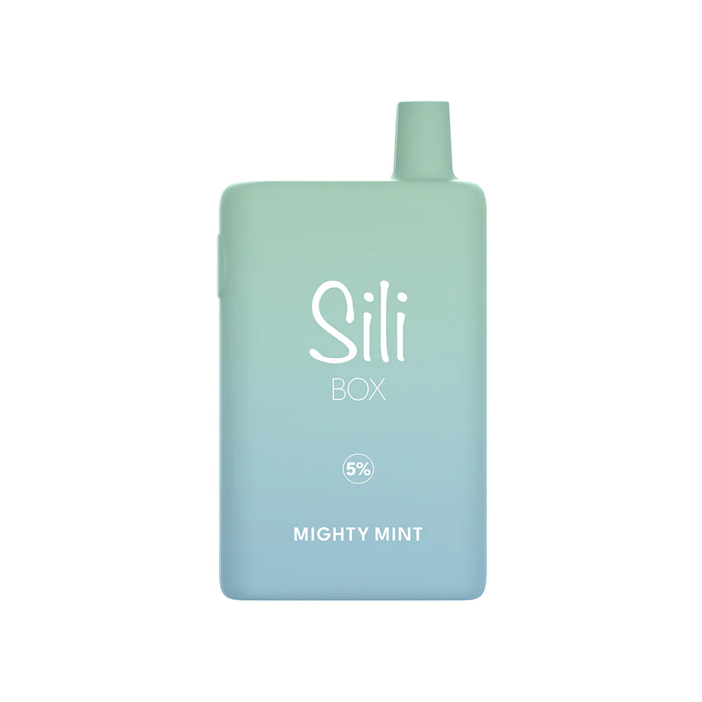 Sili Box Disposable | 6000 Puffs | 16mL | Mighty Mint