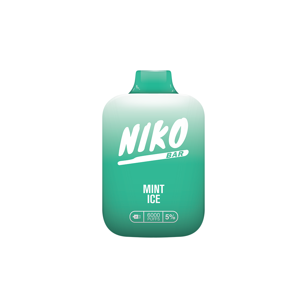 Niko Bar Disposable | 7000 Puffs | 15mL  | 50mg | Mint Ice