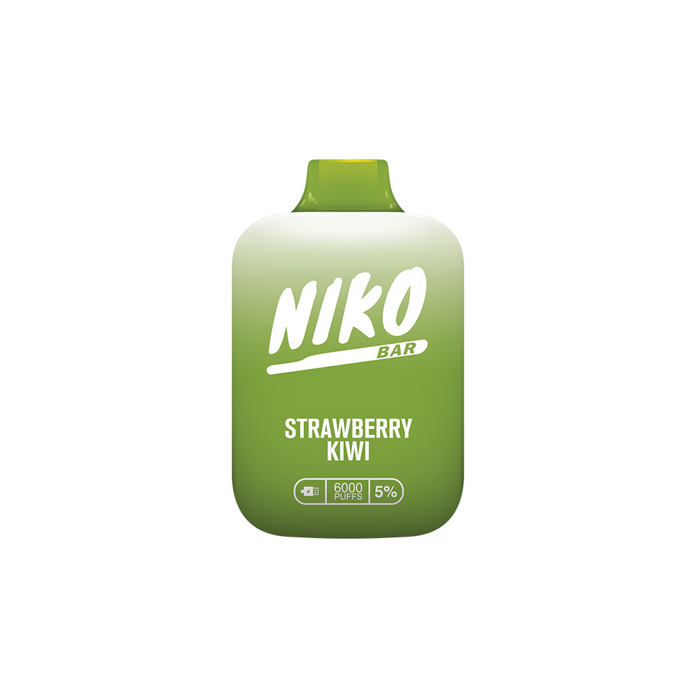 Niko Bar Disposable | 7000 Puffs | 15mL  | 50mg | Strawberry Kiwi