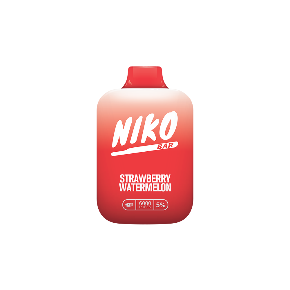 Niko Bar Disposable | 7000 Puffs | 15mL  | 50mg | Strawberry Watermelon