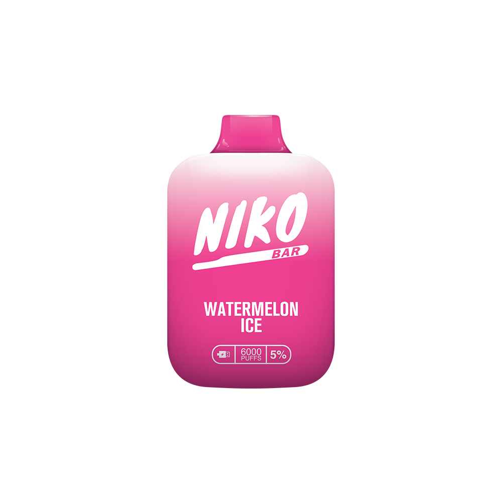 Niko Bar Disposable | 7000 Puffs | 15mL  | 50mg | Watermelon Ice