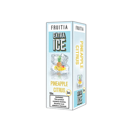 Pineapple Citrus by Fruitia Extra Ice 100mL Packaging