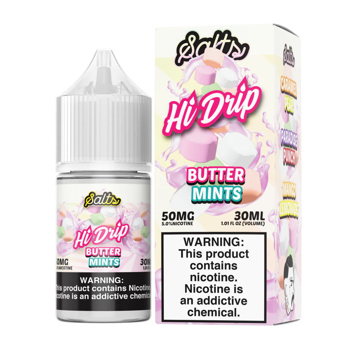 Butter Mints by Hi Drip Salts 30ML with Packaging