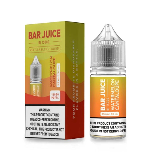 Watermelon Cantaloupe by Bar Juice BJ15000 Salts 30mL with Packaging