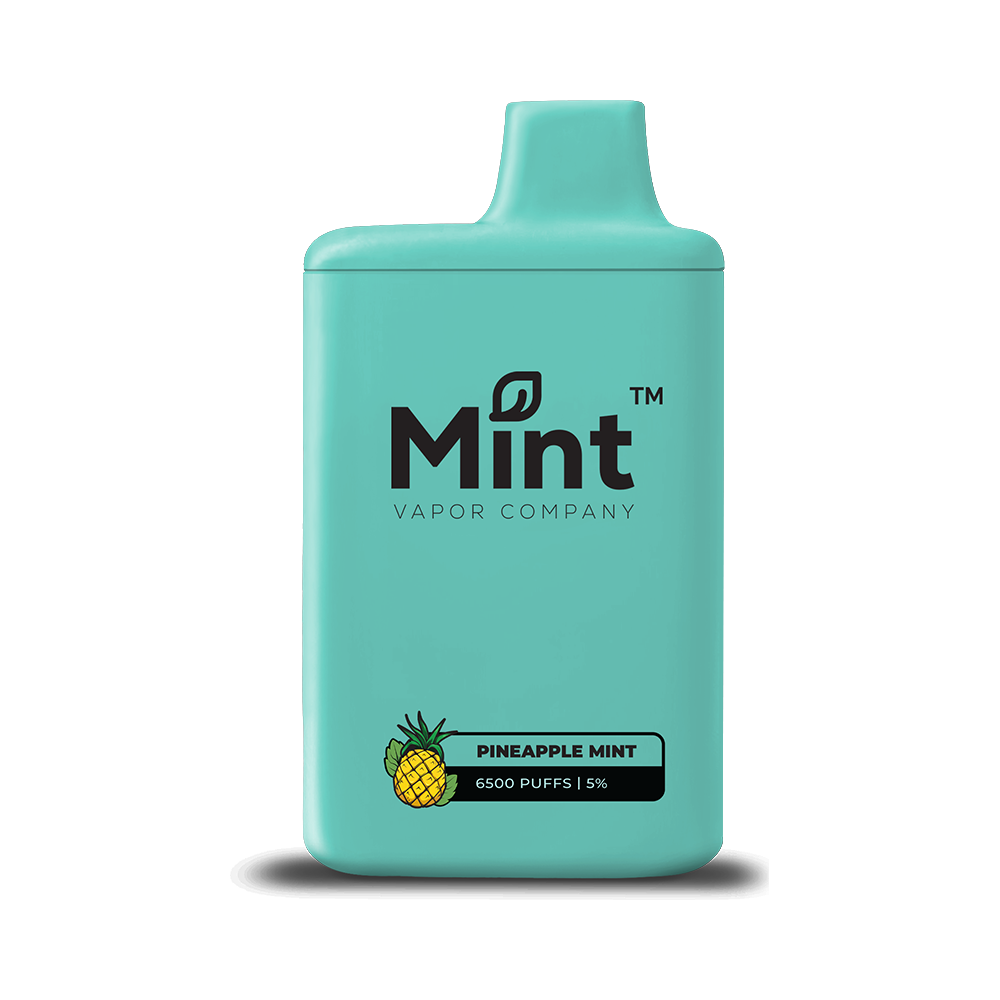 Mint Series Disposable 6500 Puffs 16mL 50mg pineapple mint