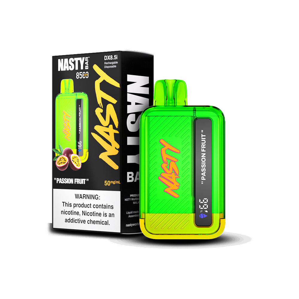 Nasty Juice Nasty Bar Disposable | 8500 Puffs | 17mL | 50mg | passion fruit with packaging