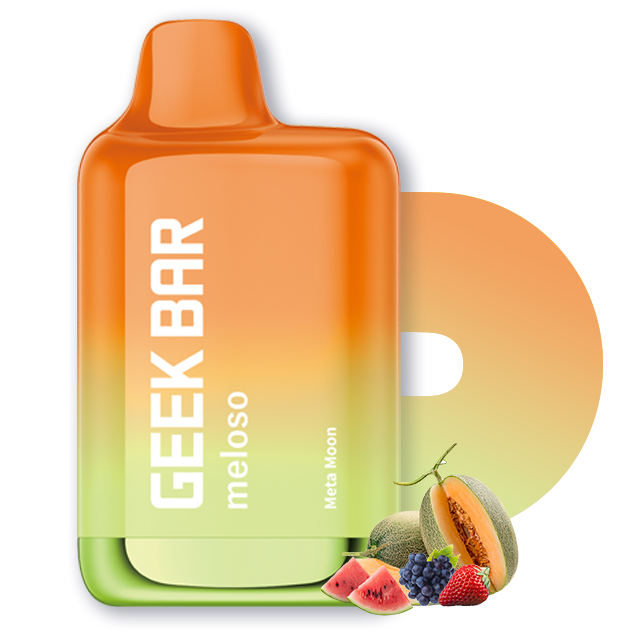 Geek Bar Meloso Max Disposable | 9000 Puffs | 14mL | 50mg | Meta Moon