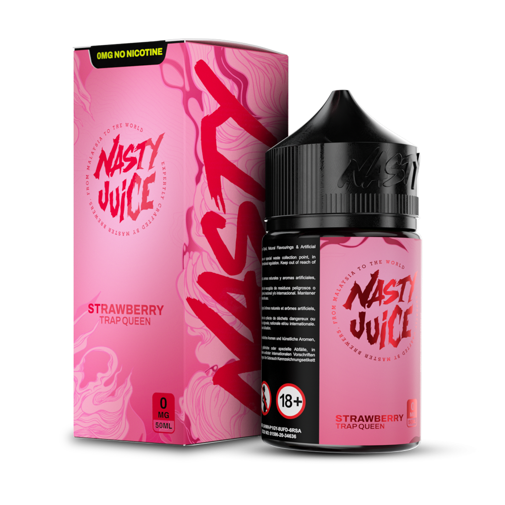 Trap Queen by Nasty Juice E-Liquid 60mL (Freebase) with Packaging