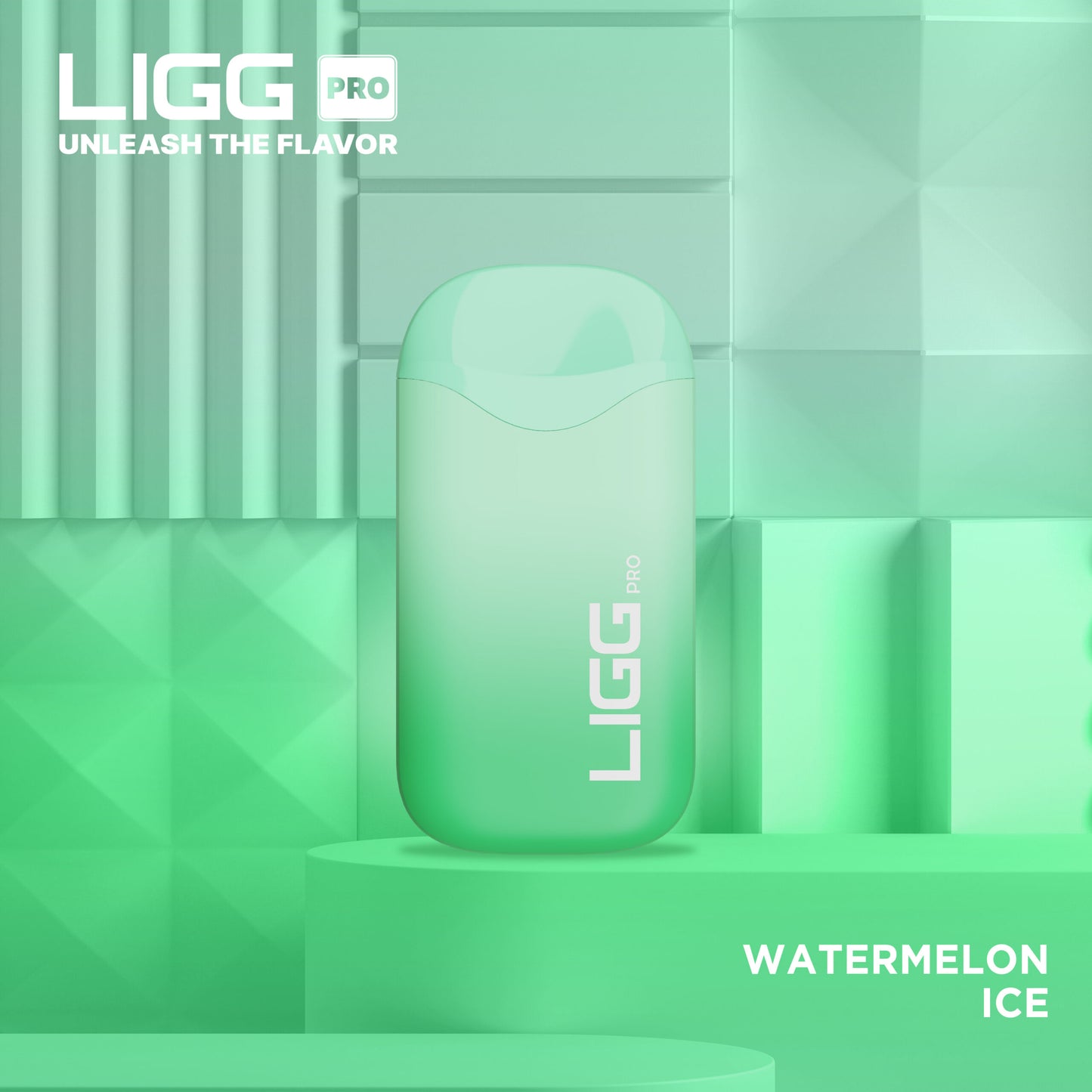 Ligg Pro Disposable | 5500 Puffs | 14mL  | 50mg | Watermelon Ice