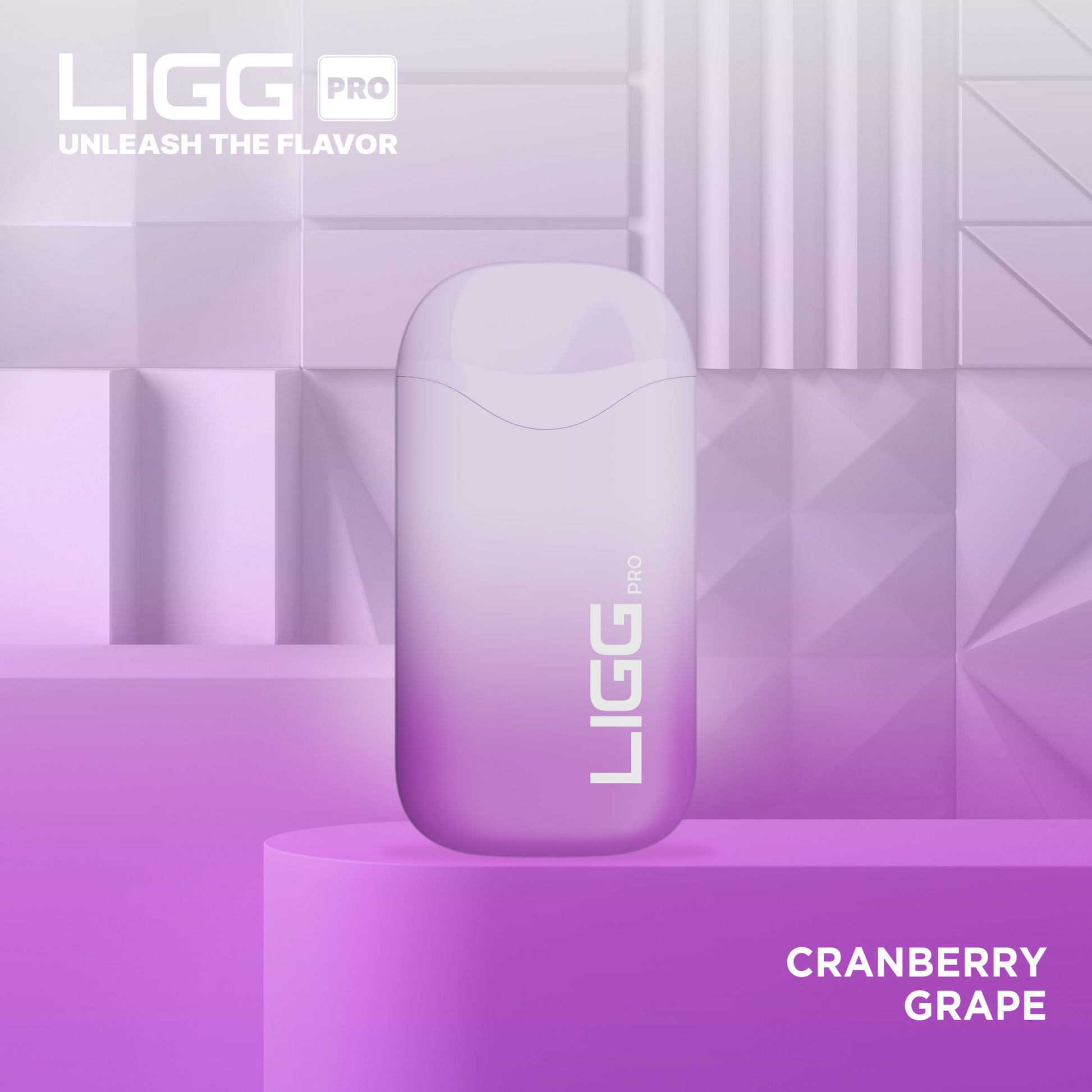 Ligg Pro Disposable | 5500 Puffs | 14mL  | 50mg | Cranberry Grape