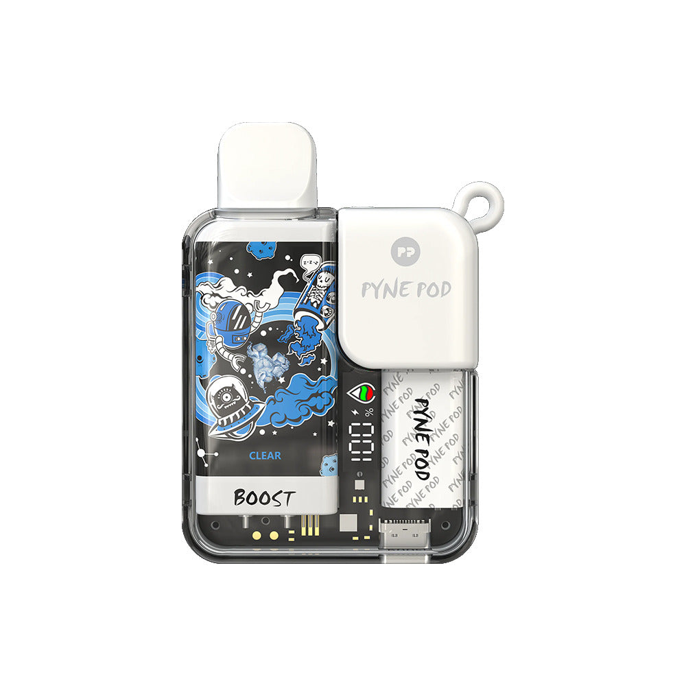 Pyne Pod Boost Disposable | 8500 Puffs | 10mL | 50mg | clear