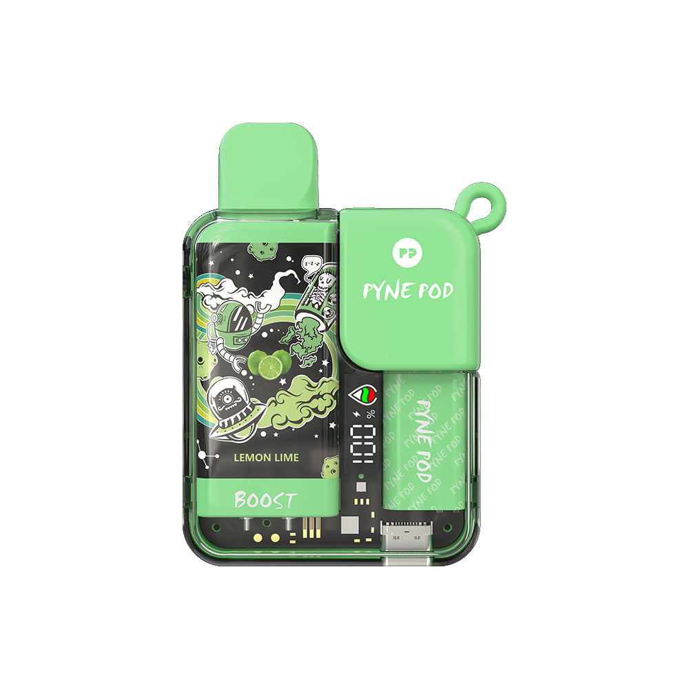 Pyne Pod Boost Disposable | 8500 Puffs | 10mL | 50mg | lemon lime