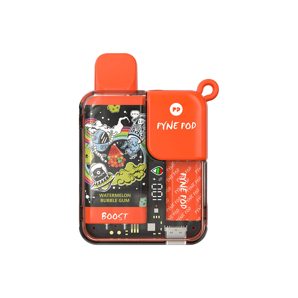 Pyne Pod Boost Disposable | 8500 Puffs | 10mL | 50mg | watermelon bubble gum
