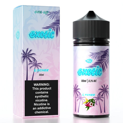 Lychee by One Up TFN E-Liquid 100mL (Freebase) with Packaging