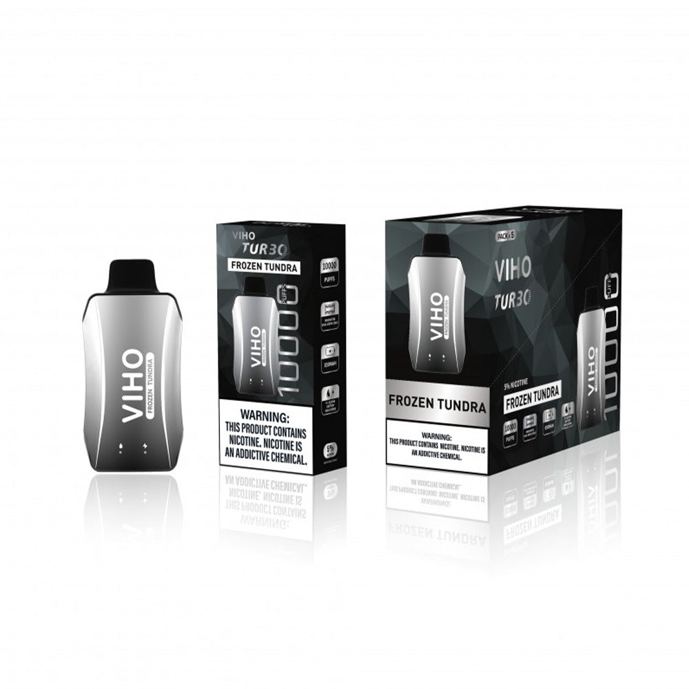 Viho Turbo Disposable 10000 Puffs 17mL 50mg - Frozen Tundra with packaging