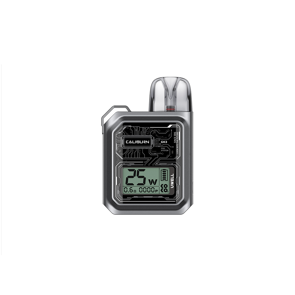 Uwell Caliburn GK3 Kit (Pod System) Silver