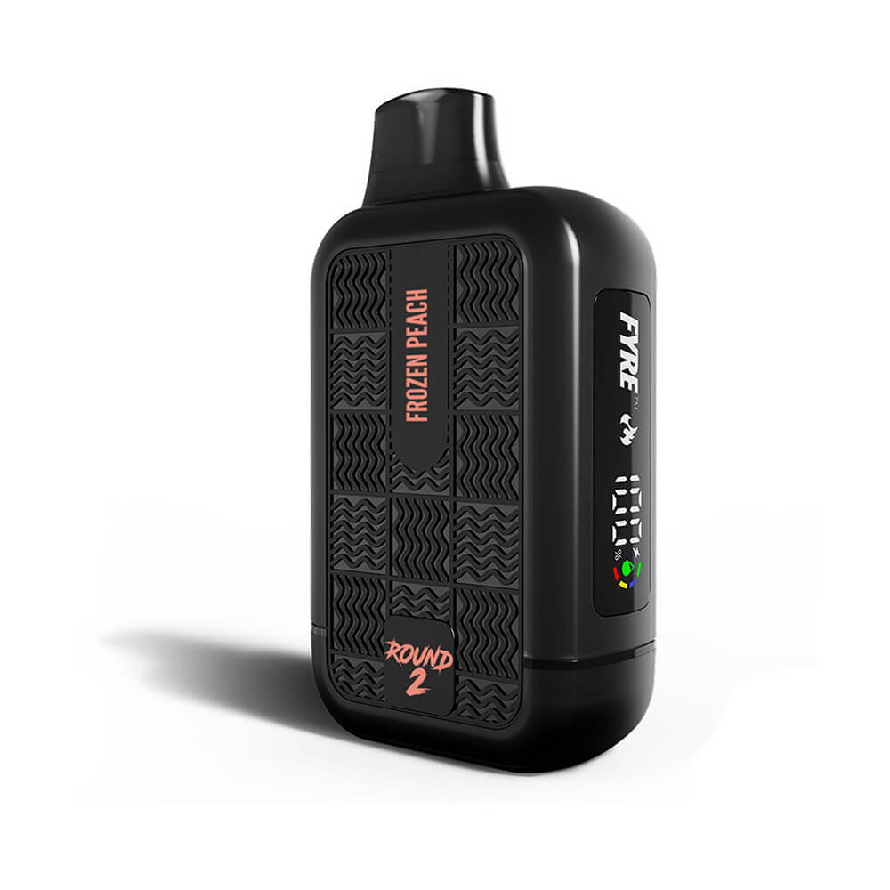 Tyson 2.0 ROUND-2 Heavy Weight Disposable 7500 Puff 16mL 50mg Frozen Peach