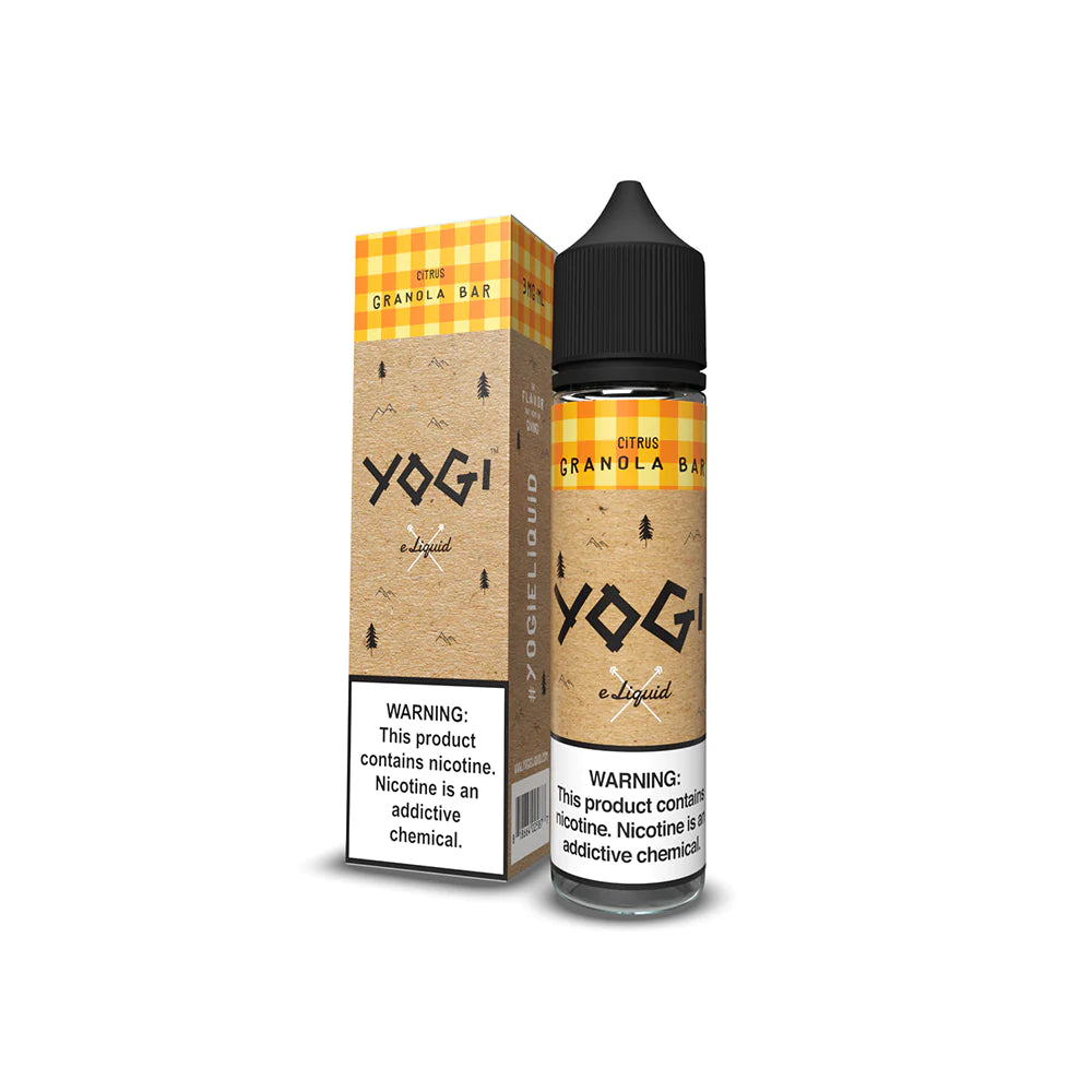 Citrus by Yogi E-Liquid 60mL (Freebase) bottle with packaging