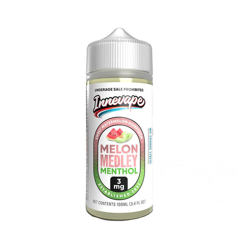 Melon Medley Menthol by Innevape TFN Series E-Liquid 100mL (Freebase) bottle