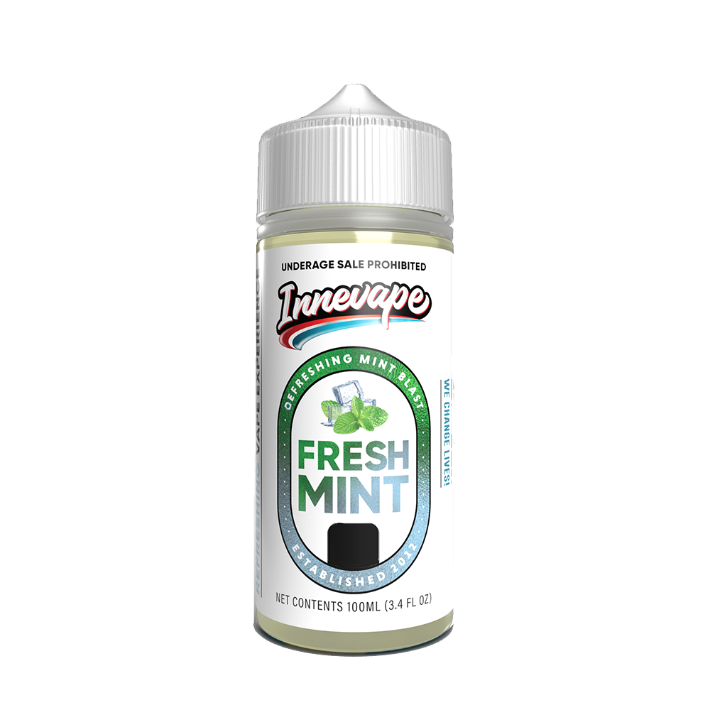 Fresh Mint by Innevape TFN Series E-Liquid 100mL (Freebase) bottle