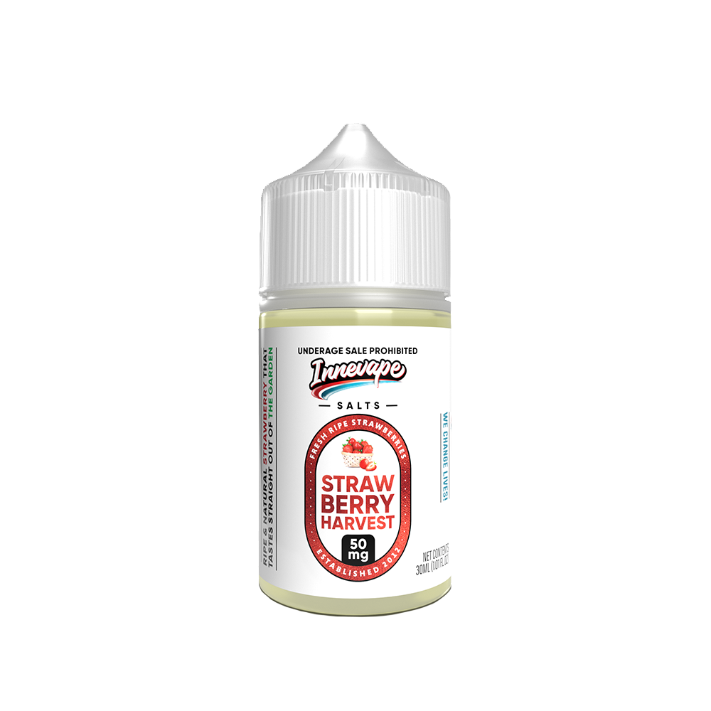 Strawberry Harvest by Innevape Salt Series E-Liquid 30mL (Salt Nic) bottle