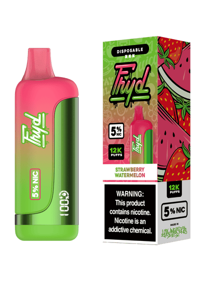 FRYD Disposable 12,0000 Puffs (17mL) 50mg Strawberry Watermelon with packaging