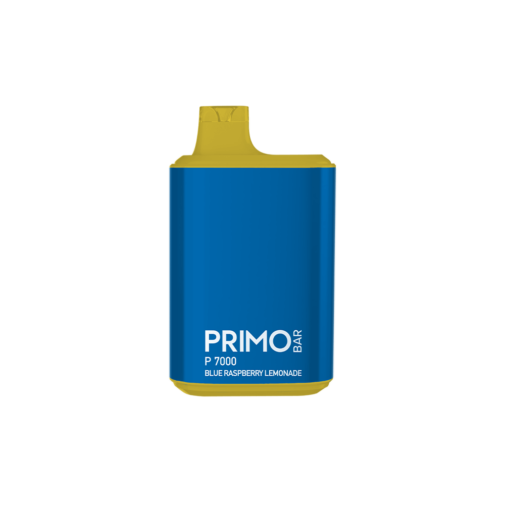Primo Bar P7000 Disposable | 7000 Puffs | 14mL | 50mg | + 700 Puff | Mystery Flavor | Blue Raspberry Lemonade