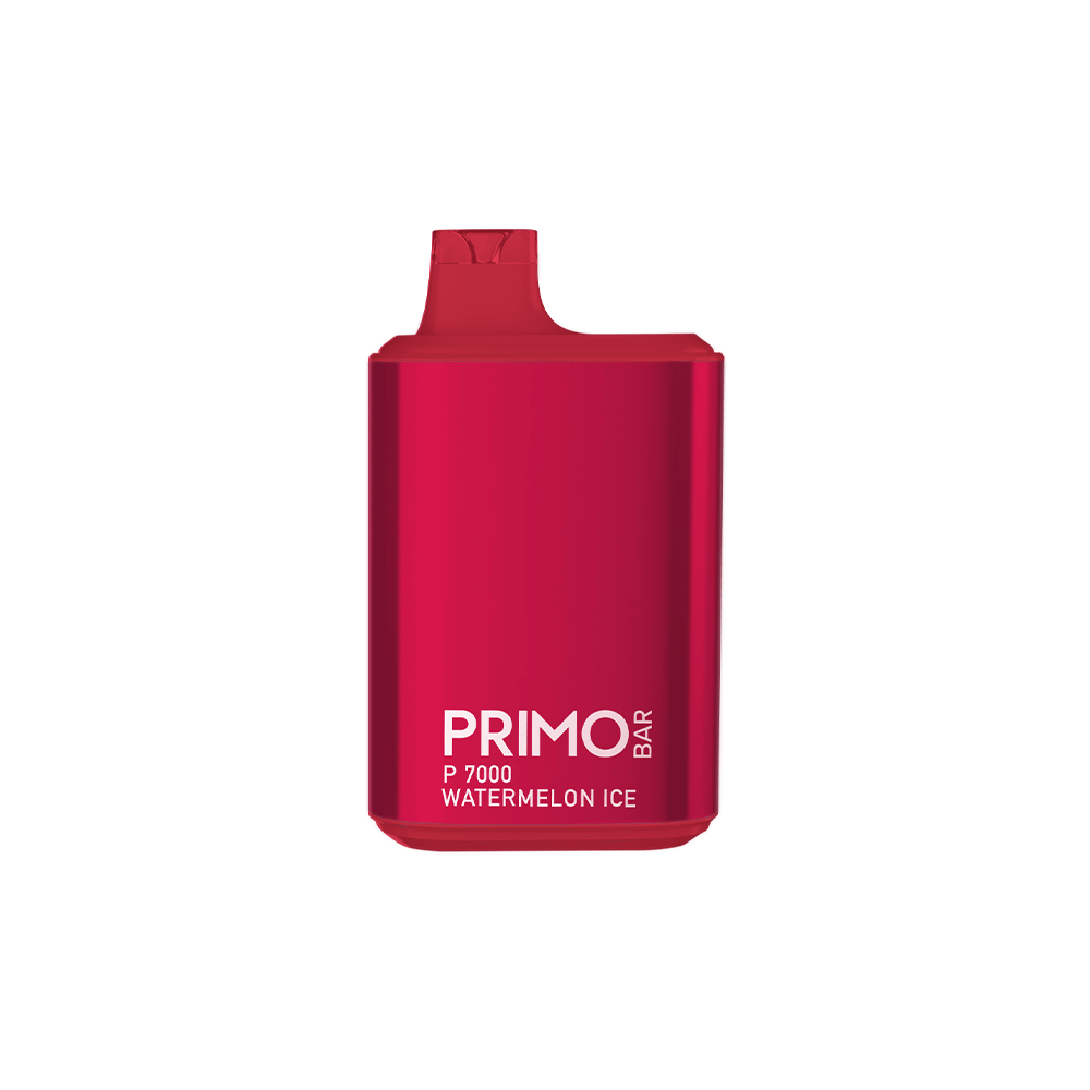Primo Bar P7000 Disposable | 7000 Puffs | 14mL | 50mg | + 700 Puff | Mystery Flavor | Watermelon Ice