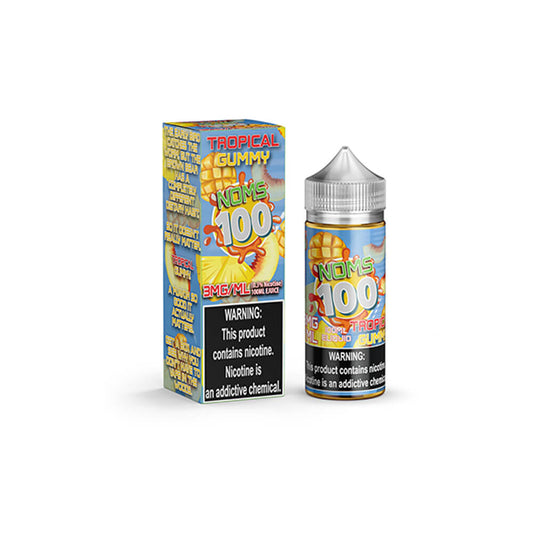 Tropical Gummy by Noms 100 Series E-Liquid 100mL (Freebase) with packaging