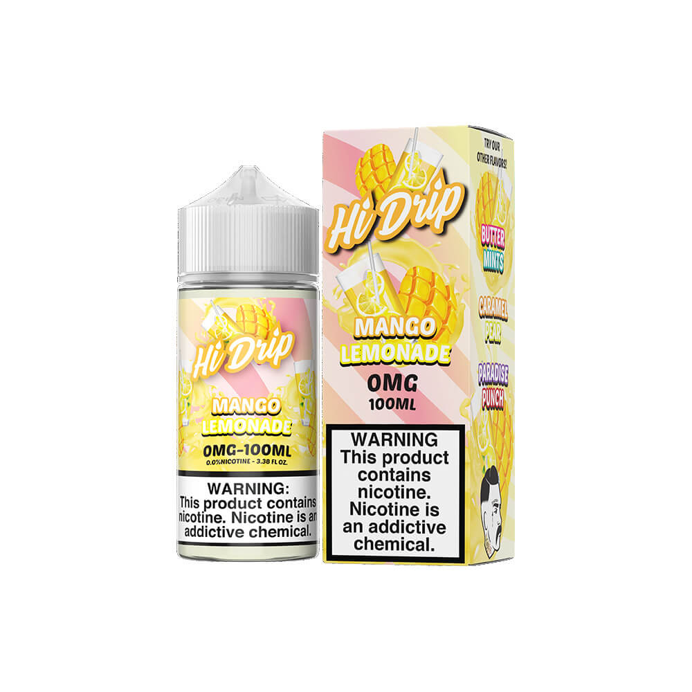 Mango Lemonade by Hi-Drip Series E-Liquid 100mL (Freebase) with packaging