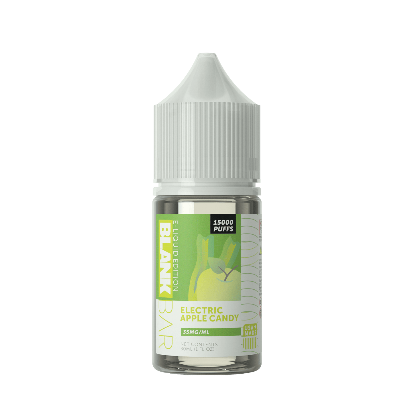 Electric Apple Candy | Blank Bar 15000 Puff Juice Salt Series | 30mL