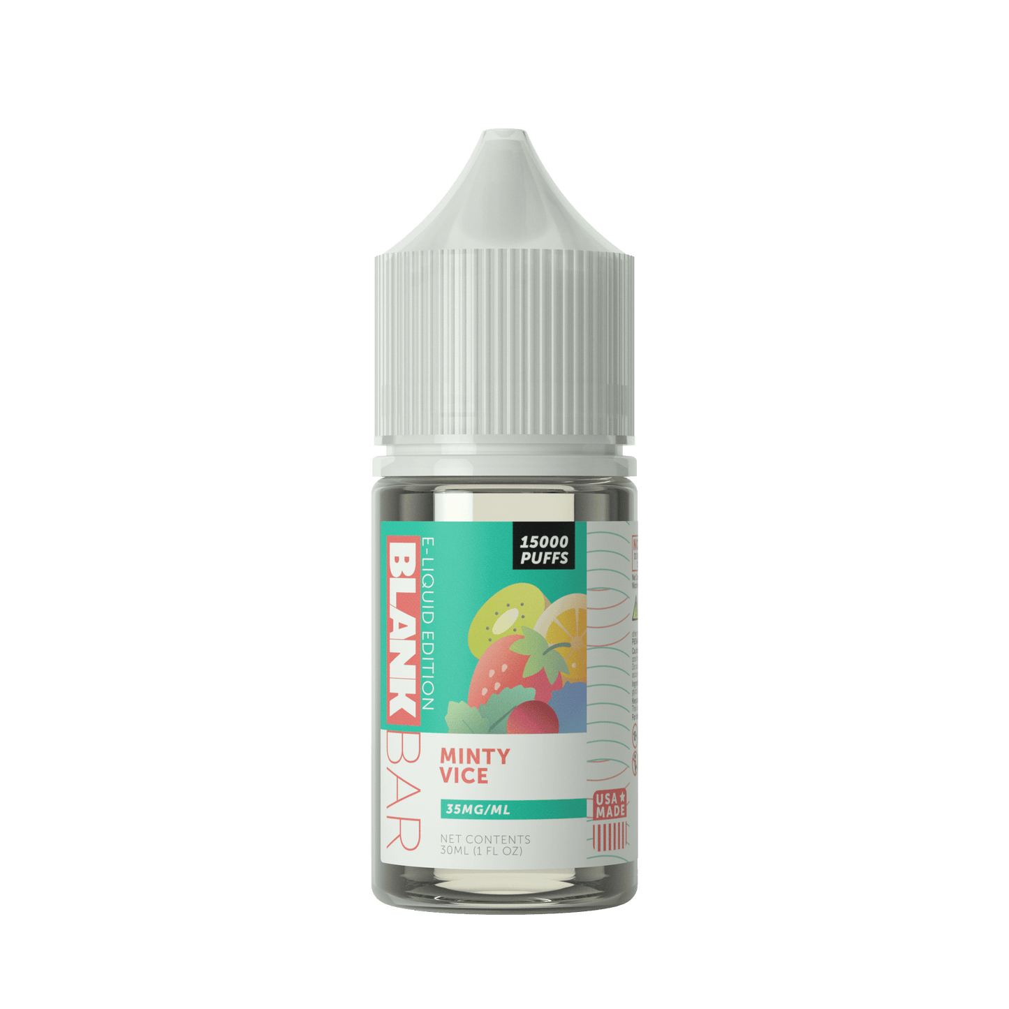 Minty Vice | Blank Bar 15000 Puff Juice Salt Series | 30mL