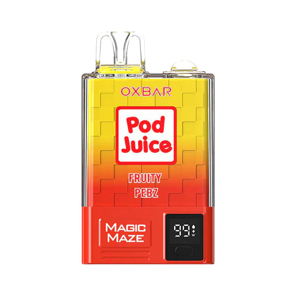 Oxbar Magic Maze Pro Disposable | 10000 puffs | 18mL | 50mg | Fruit Pebz